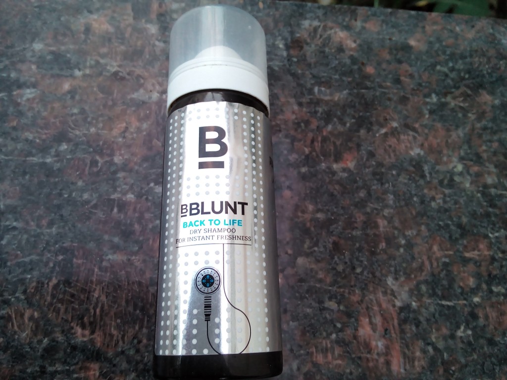 BBlunt back to life dry shampoo review