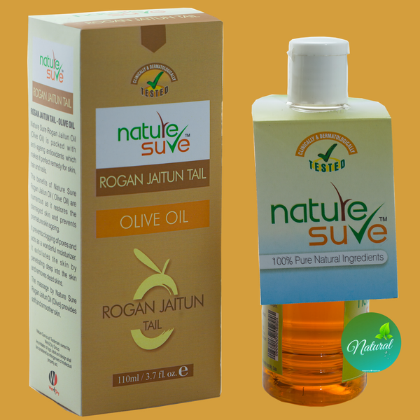 Nature Sure natural personal care products brand rogan jaitun olive oil