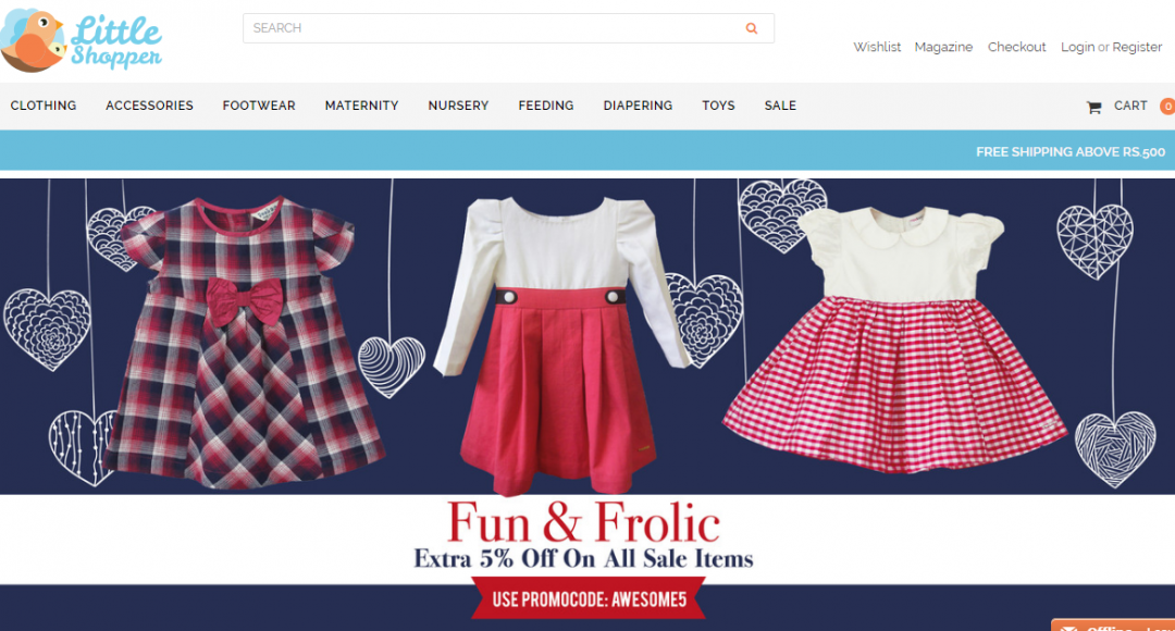 The Little Shopper Online Shopping Website Review