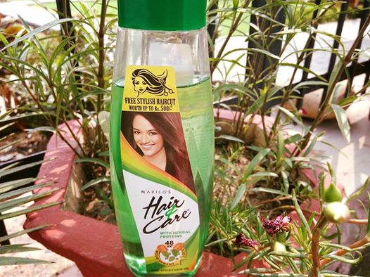 Marico's Hair & Care Non Sticky Hair Oil Review with Free Hair Cut