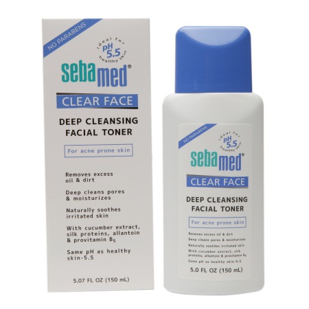 Sebamed Clear Face Deep Cleansing Toner Review for oily skin