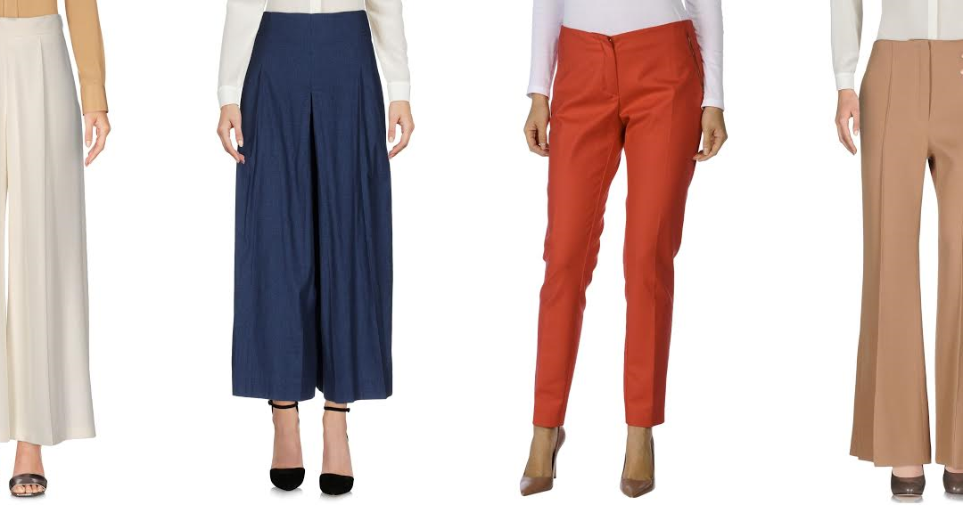 Women's Office Wear goes Chic with Trendy Trousers