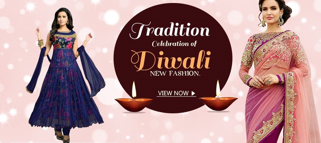 Traditional Celebration of Diwali with New Fashion Statement