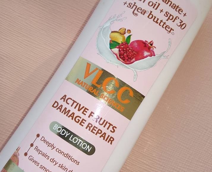 VLCC active fruits damage repair body lotion