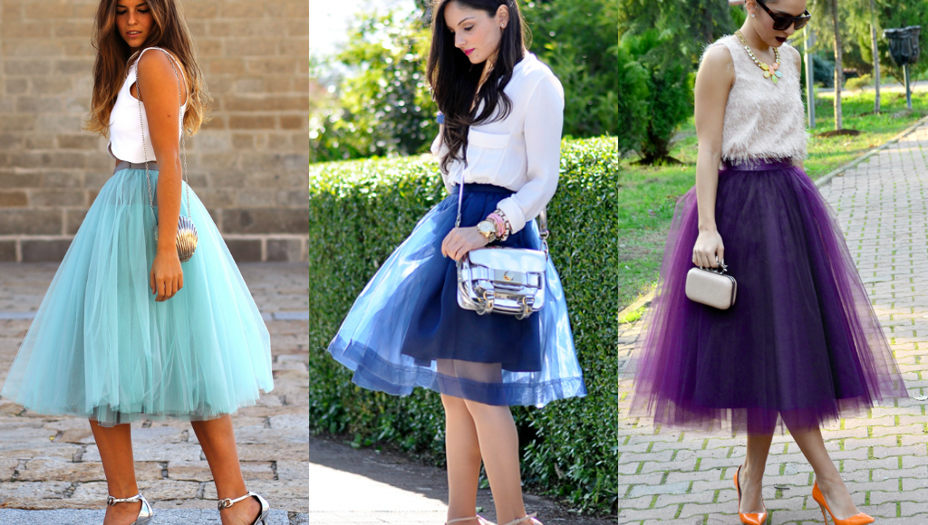 tulle skirt fashion