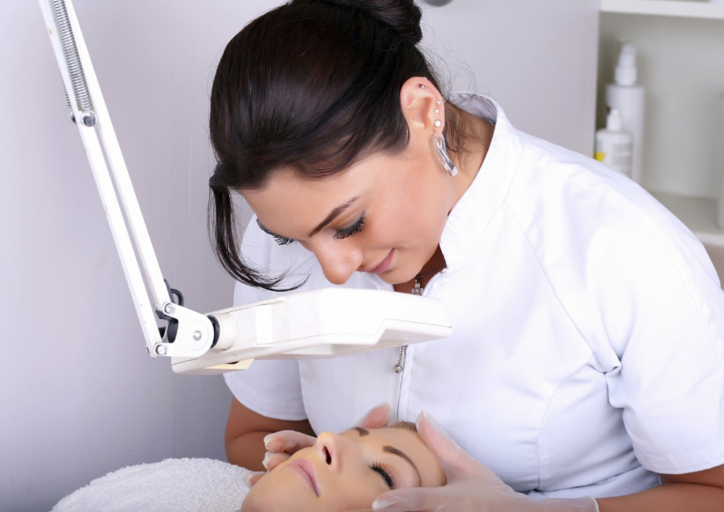 permanent makeup with lip tattooing and eyebrow micro-blading